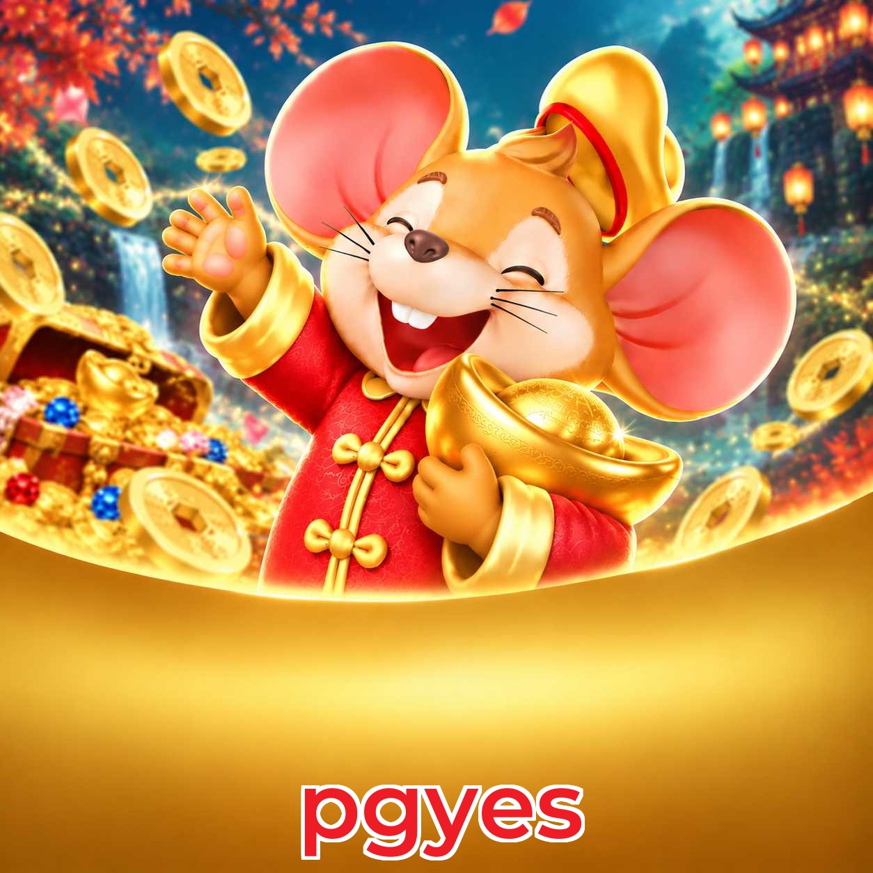 Pacote de bônus de boas-vindas da pgyes com rollover transparente